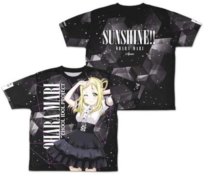Love Mari Ohara полная графика Gothic Lolita размер S Live! Солнечный свет!! Двусторонняя футболка Ver.