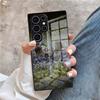 Чехол для телефона Сумерки Для Samsung A25 A13 A33 5G A54 A36 A35 A56 A52 A14 Ударопрочная Стеклянная Крышка