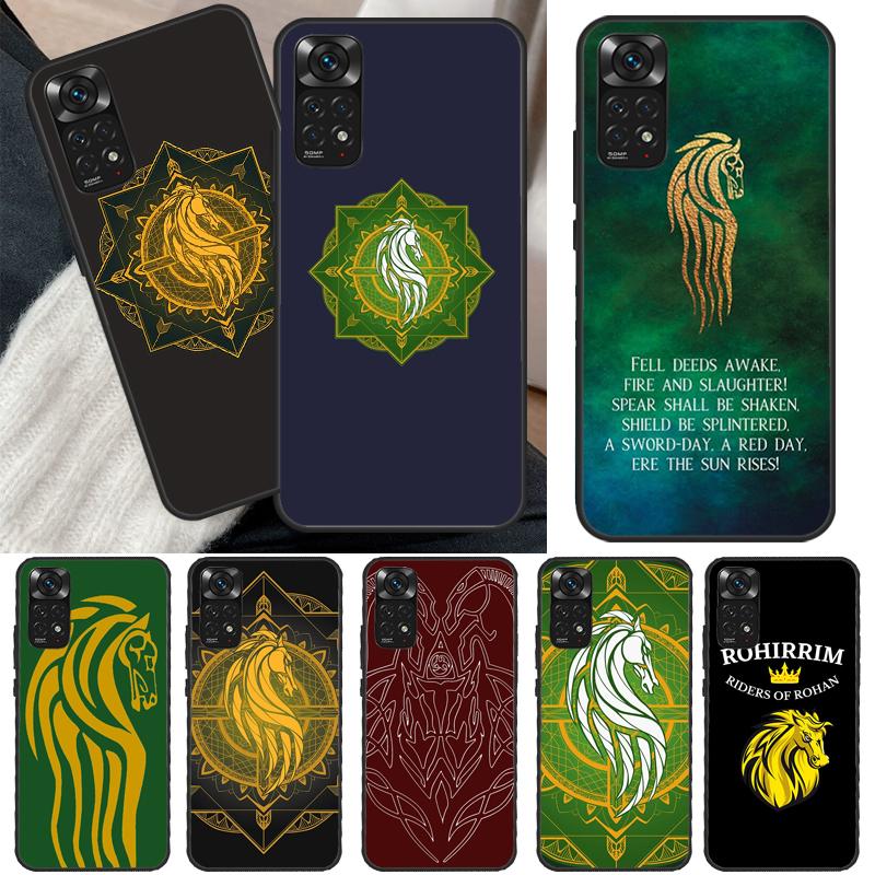 Чехол Rider of Rohan для Xiaomi Redmi Note 11 10 9 8 Pro Note 11S 10S 9S 8T K50 K40 9A 9C 10A 10C Cover