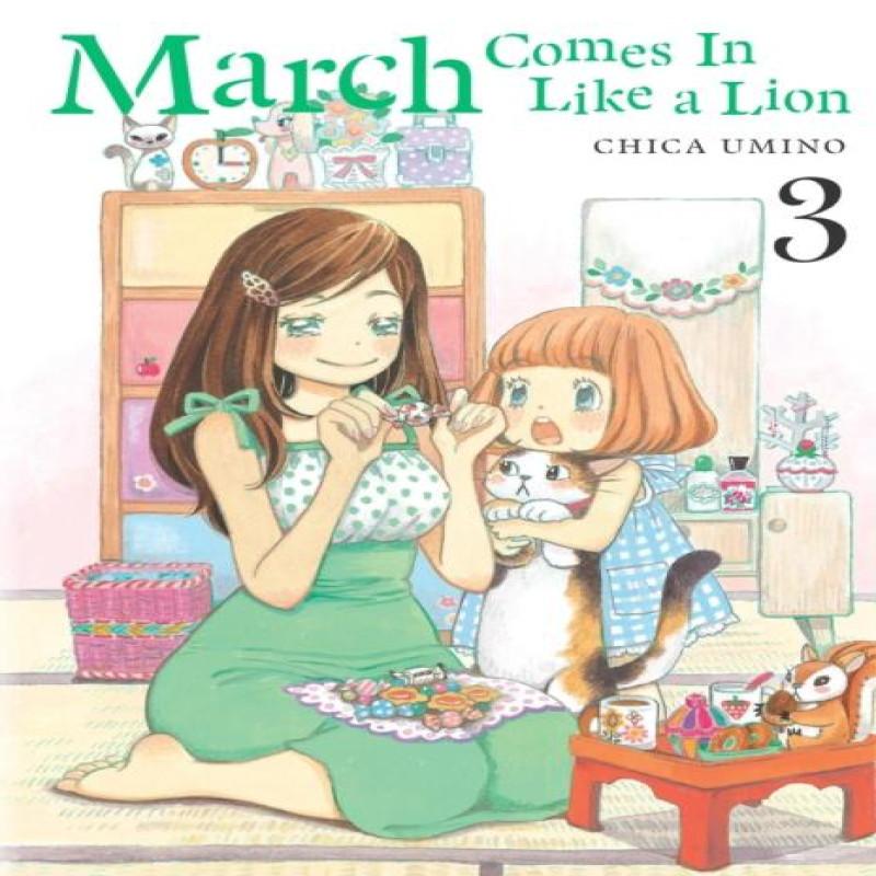 March Comes in Like a Lion Volume 3 by Chica Umino Paperback Book 9781634428361