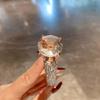 Элегантная шариковая ручка с винтовым колпачком и дизайном со сверкающими стразами - Металлическая конструкция Канцелярские принадлежности Нейтральная ручка для школы и офиса
