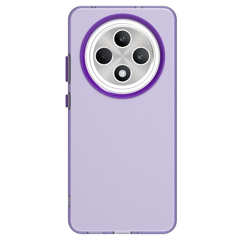 Противоударный чехол для телефона конфетного цвета для Oppo Reno12 FS Матовый прозрачный чехол для Oppo Reno 12 FS Чехол для Oppo Reno 12 FS Чехол для Oppo Reno 12 FS