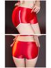 Silky Glossy Hip-Lifting Yoga Shorts: Campus Style Body Shaping Lingerie