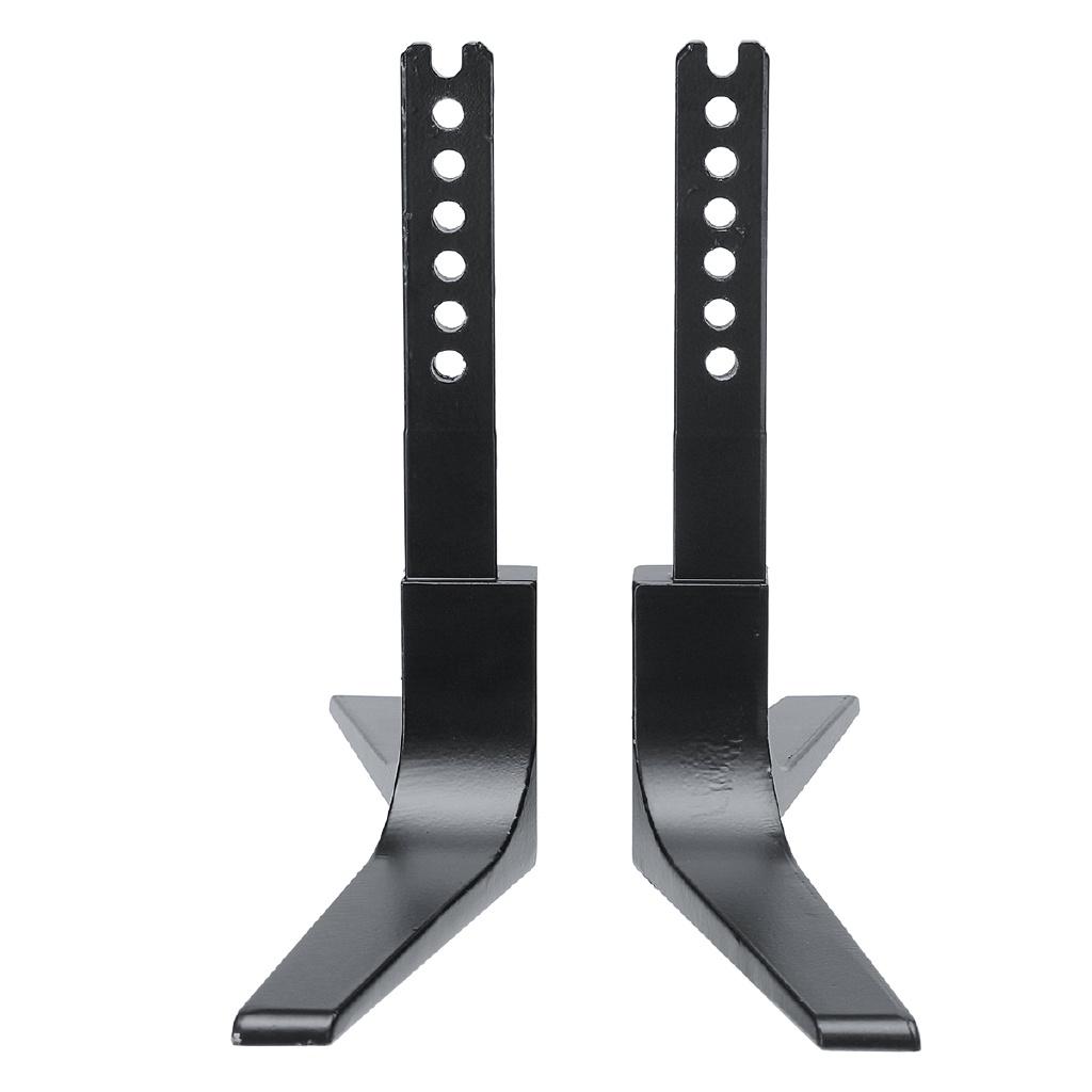 Adjustable Universal TV Stand Holder 240X166X110MM Height For 32-65 Inch LCD Flat Screen Table Top Pedestal Easy Install