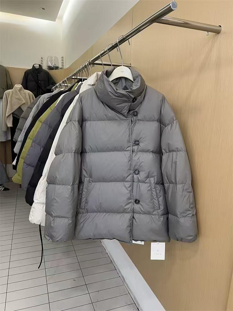 Куплена на осень и зиму повседневная литературная скандинавская мягкая стеганая куртка-пуховик женская короткая куртка