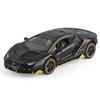 Модель автомобиля Lambo LP770 из сплава в масштабе 1:32 со звуком и светом, ретро-пружинный механизм - Идеально для детских игр и воображения 111