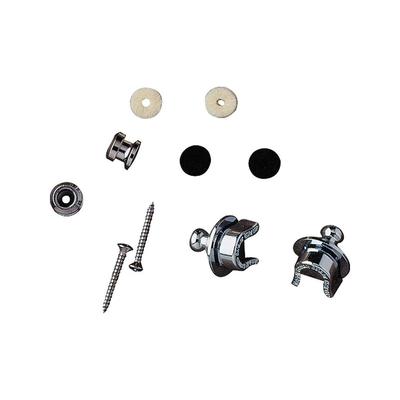 Fender Parts Elite Strap Locks, хром