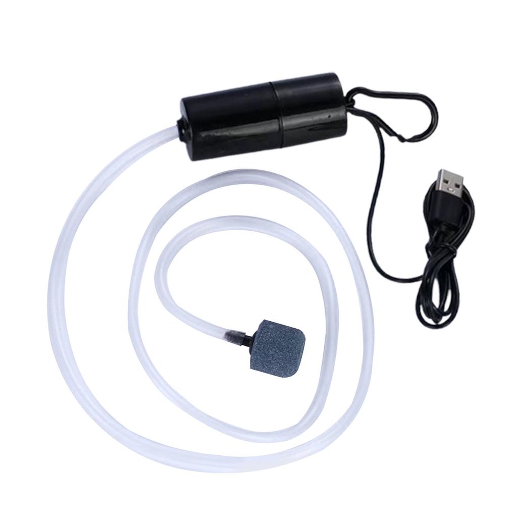Рыба Насос Бытовой Тихий USB Насос для Аэрации Рыбы Насосы для Аквариума Рыбалки на Открытом Воздухе