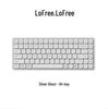 LOFREE Xiao Shun 84-клавишная механическая клавиатура с низкопрофильными переключателями и двухрежимным подключением
