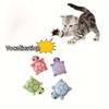 5pcs Mini Cute Turtle Plush Squeaky Toys, Soft Fabric,Interactive Boredom&Exercise Game,Small Breed Pet Supplies,Cartoon Pattern