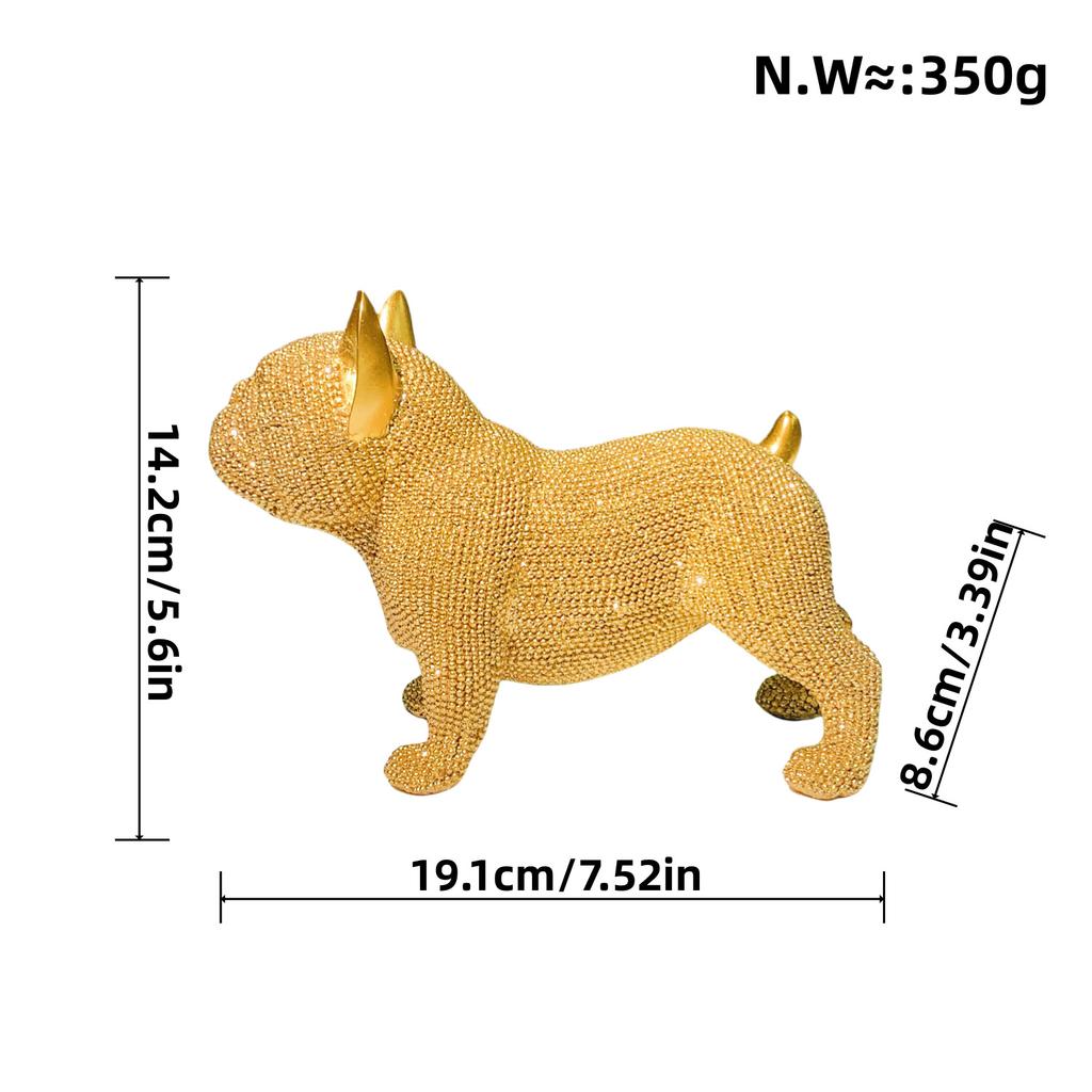Современные скандинавские украшения для сидящих собак, роскошная модель гостиной, комната, новое креативное украшение для дома, украшение