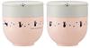 Skater Insulated Lunch Bowl Lunch with Folding Delivery Service Jiji and Jeff Box, Type, 540ml, Women's Size, 2-Tier Jar, Handle, Kiki's Design,