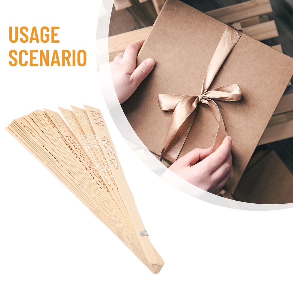 Weddings Valve Wooden Fan Bathroom Bedroom Exquisite