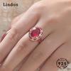 Классическое кольцо Lindon из медного сплава с цирконием, женские ювелирные изделия, свадебный подарок для вечеринки