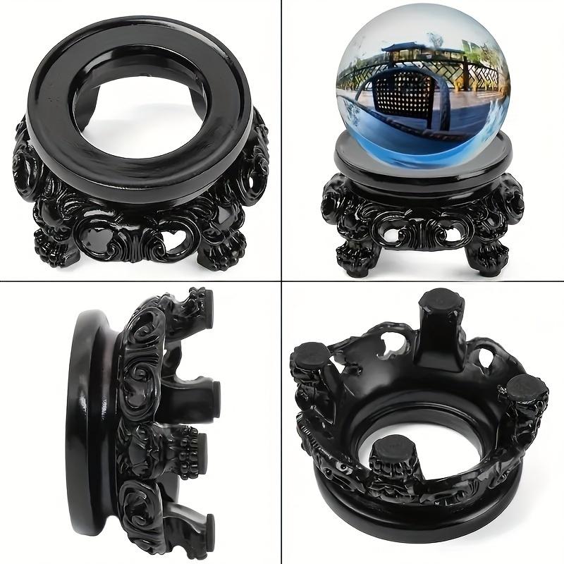 1 шт. домашняя база маятник стиль смола хрустальный шар полая база украшение для рабочего стола ремесла держатель орнамента