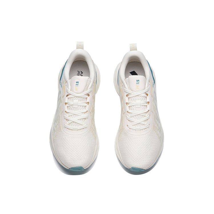 Anta 1.5 Большие данные амортизация нескользящие износостойкие низкие кроссовки для бега мужские кроссовки белые синие 112135586-3
