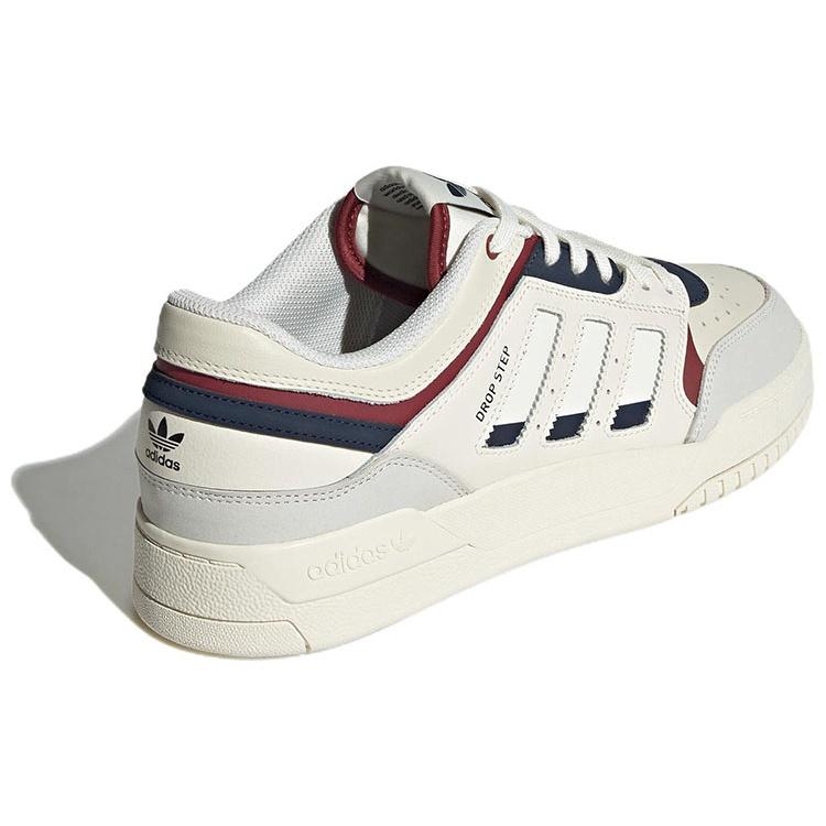 adidas originals Drop Step Low 'Cream Yellow White Light Grey Black Red' Men's GW9728