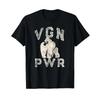 Веганская Сила Крутой Горилла На Растительной Основе Vgn Pwr Веганство Футболка Черная S Винтажная Унисекс Мужская Немного Стильная Универсальная