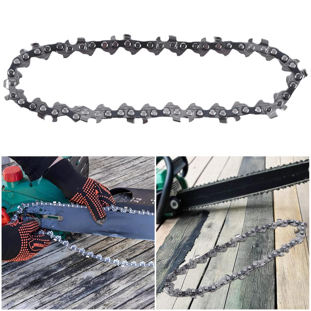 4 Inch Mini Steel Chainsaw Chain Spare Parts 28 Drive Links Electric Chainsaw Chain Chainsaw Blades for Wood Branch Cutting