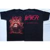 Мужская футболка Slayer Repentless с коротким рукавом Хлопковые футболки Винтажные топы метал-группы Y2k Фирменная футболка Летняя одежда для мужчин и женщин