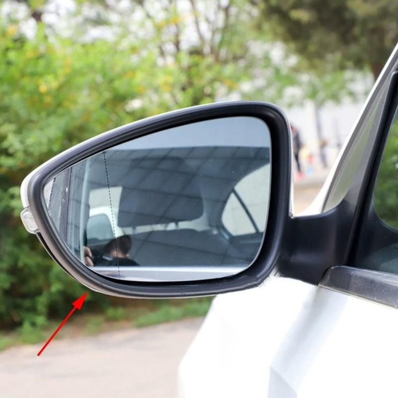 For VW Passat B7 Jetta Bettle CC Scirocco 2012-2016 1x Car Exterior Rearview Side Mirror Frame Cover Holder Case Shell Housing