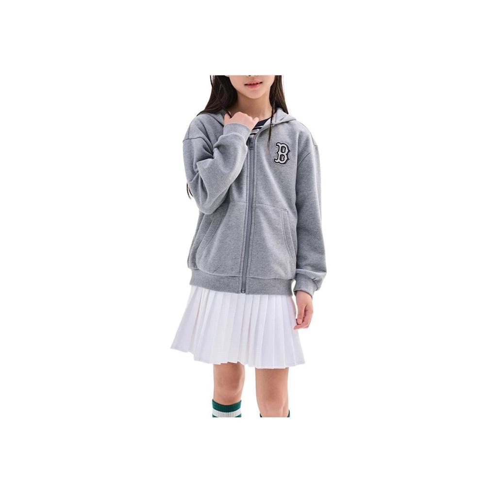 Новая куртка MLB Boston Red Sox Серая Детская 7AHDB0334-43MGS