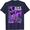 Poppy Playtime Cat Nap Пора отдохнуть Футболка с несколькими позами