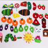 Felt Boards Stories Precut Figures Hungry Caterpillar Performance Props Interactive Teaching Soft Stuffed Animal Toy Kids Gift