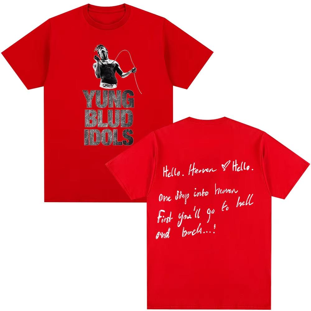 Yungblud IDOLS Album Tour 2026 T Shirt Unisex Women Hip Hop Short Sleeve Tshirts Casual Cotton Oversized Tee Shirt Tops Streetwear