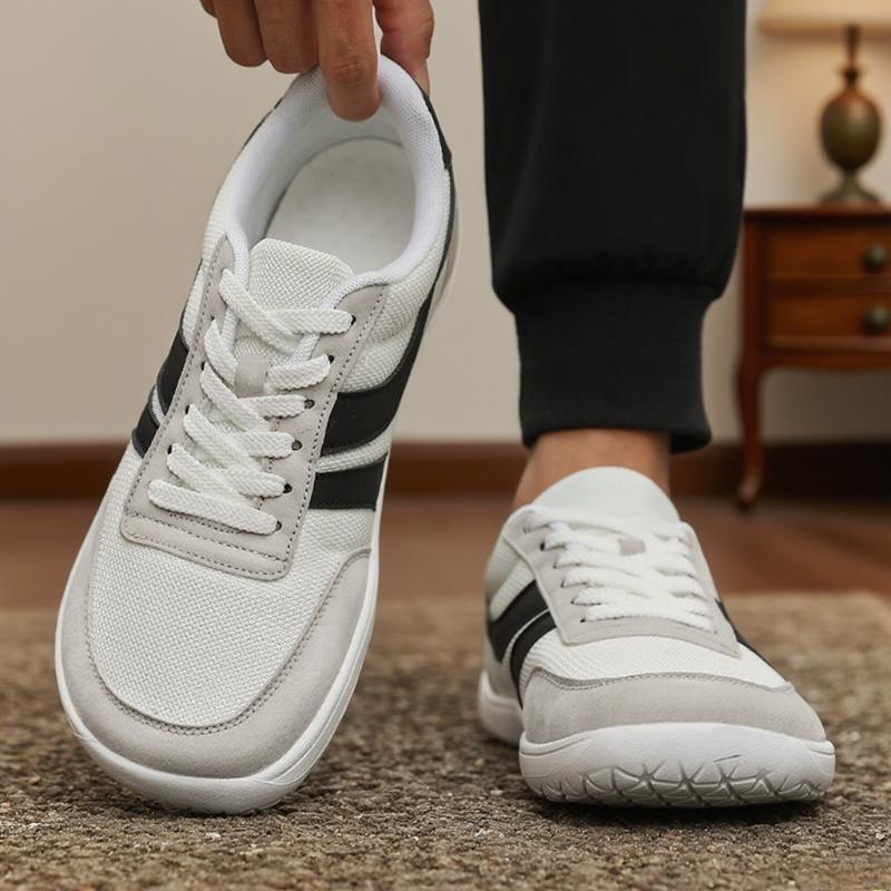 Новые широкие barefoot кроссовки Легкие дышащие barefoot кроссовки Летние для улицы Оптимальные для расслабления повседневная обувь для ходьбы