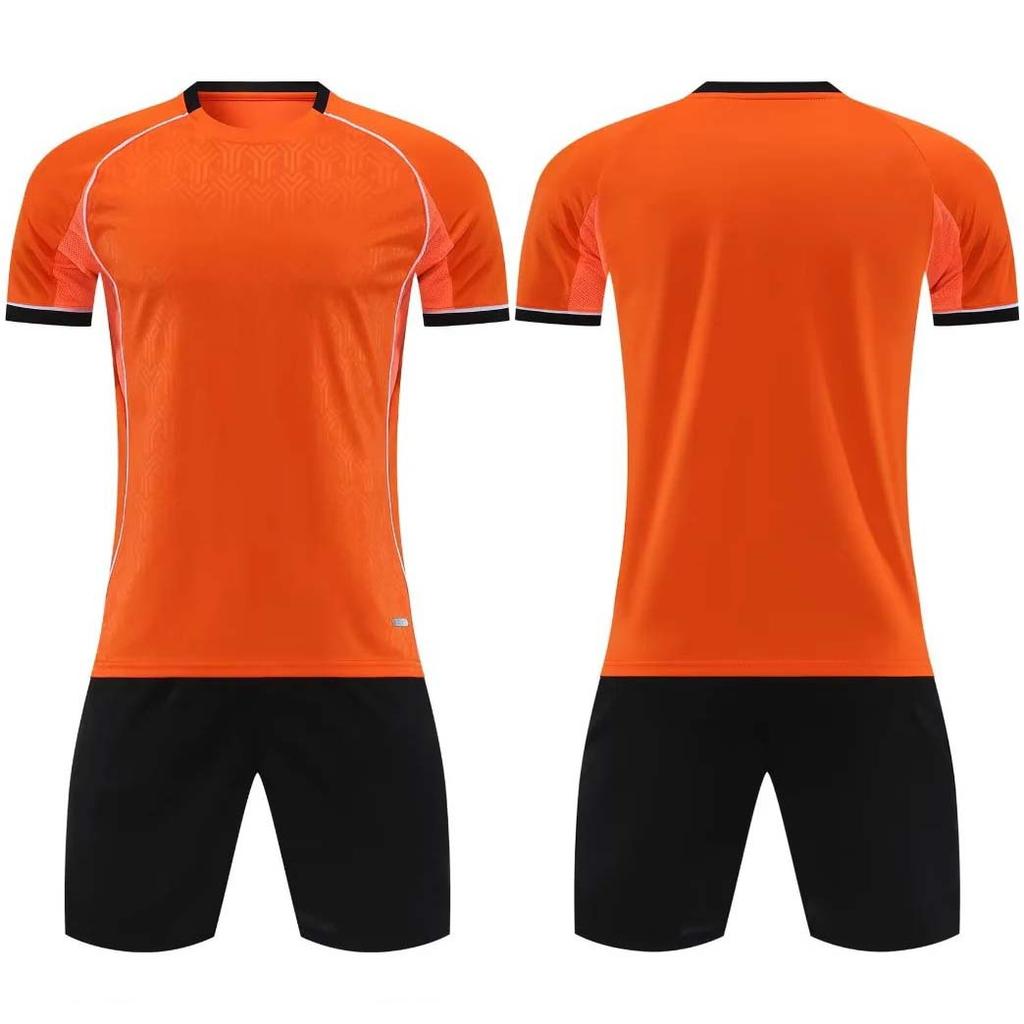 Spot wholesale 2026 new children's football jersey, short-sleeved training jersey, primary school football jersey printing number