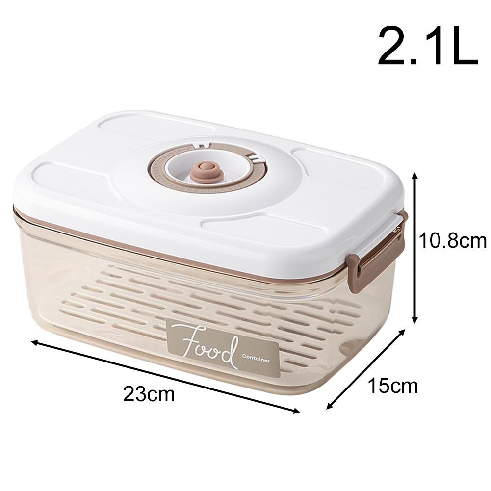 2,3 л Контейнер для хранения продуктов АБС Долговечный Управление одной рукой