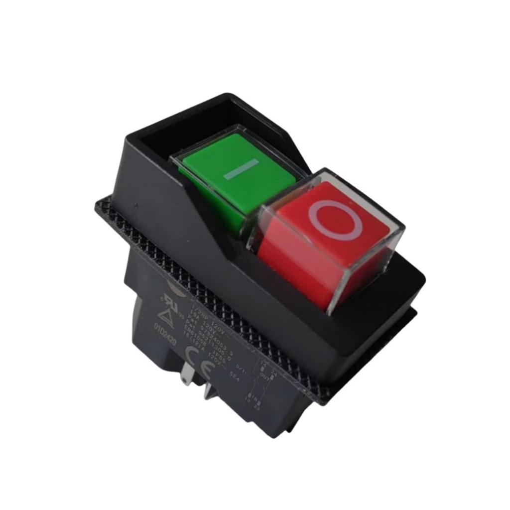Heavy Duty 120V Electromagnetic Switches Automotive Repair Switches Machinery Switches Suitable for Workshop Equipment
