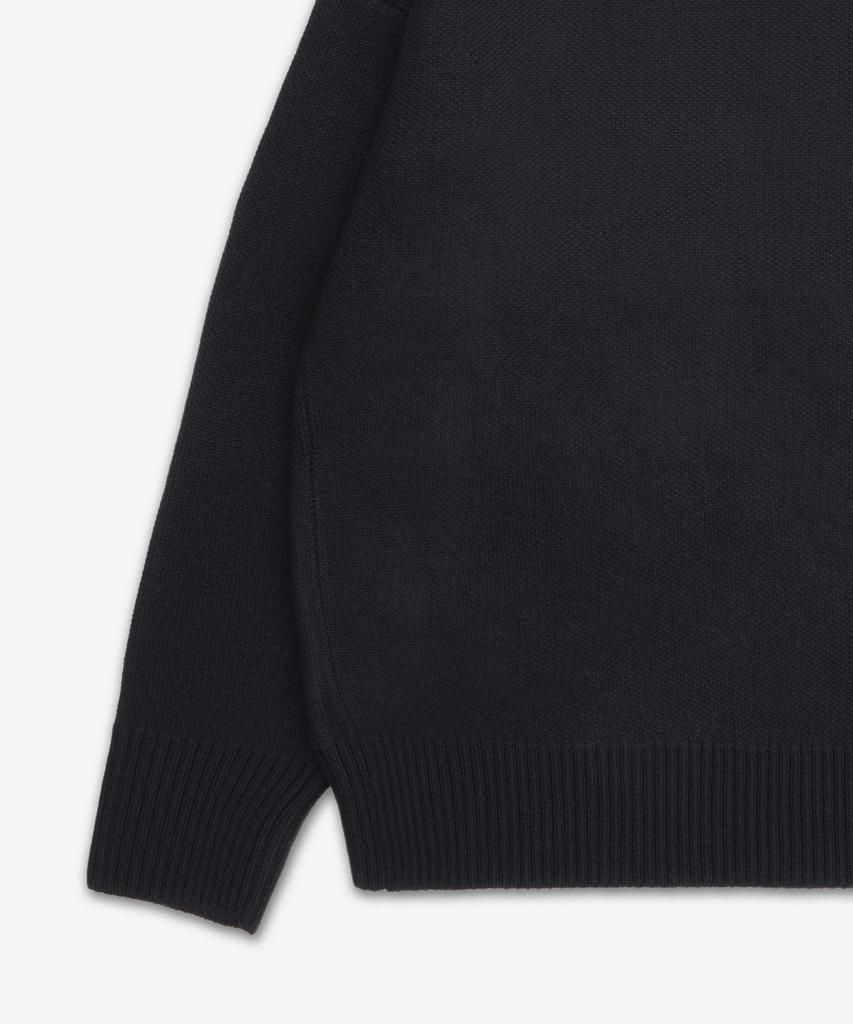 Weldeon Logo File Texture Knit - Black / Wdko122666Ubk
