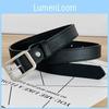 Stylish Pu Leather Waist Belt With Alloy Fastener For Womens Casual And Business Outfits