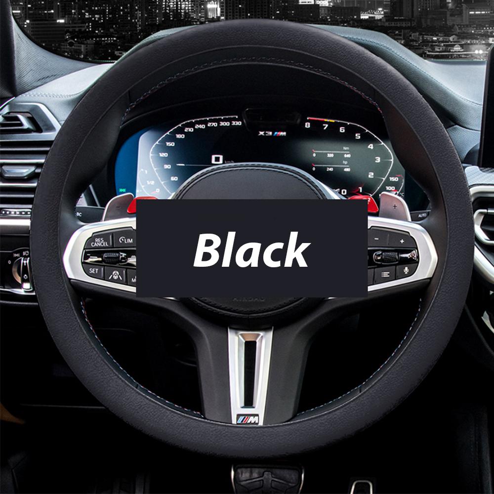 Car Silicone Steering Wheel Cover Washable Four Seasons Universal Steering Wheel Protection Case Soft Multi Color Auto Decoration DIY Accessories