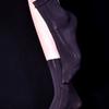 Breathable Oily Socks 25cm Ultra Thin Socks New Silky Socks  Men Women