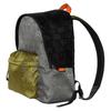 Gucci Match Logo Print Design Nylon Backpack Medium Men backpack Black Gray Green 856952-FAFL1-1245