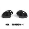 Для MINI для Cooper F54 F55 F56 черная крышка бокового зеркала запасная часть