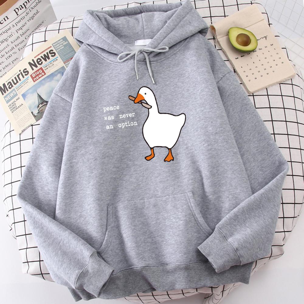 Толстовки с принтом «Мир никогда не был вариантом», забавная толстовка с капюшоном, новинка, топы большого размера, шляпа в стиле Харадзюку, толстовка с веревкой