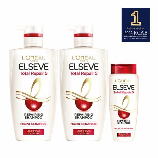 L'Oréal Paris Total Repair 5 Шампунь 410 мл 1&1 + 155 мл дополнительный подарок
