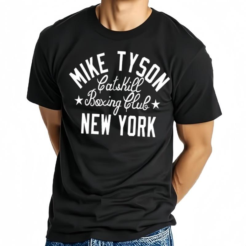 Camiseta para hombre MIKE TYSON diseño de boxeo entrenamiento de gimnasia