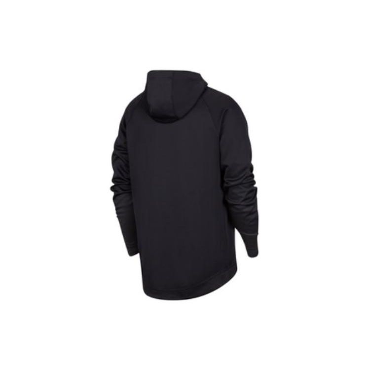 Nike Мужской пуловер с капюшоном Therma Fleece, черный CV4680-010
