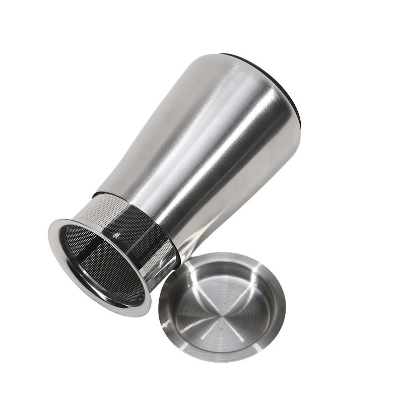 Кухонное сито из нержавеющей стали для ручного заваривания кофе, многоразовый кофейный фильтр, чашка для приема порошка