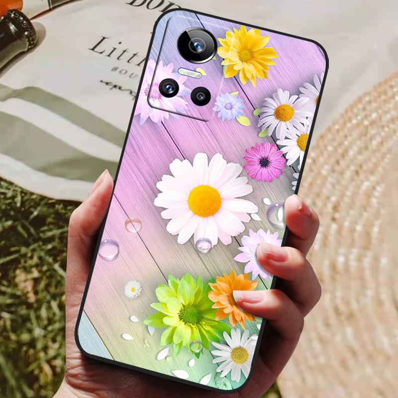 Для Realme GT Neo 3 Чехол Чехол для телефона Мягкий силиконовый ТПУ Задние чехлы для OPPO Realme GT Neo3 5G Coques 6,7 дюйма Защитный Euti