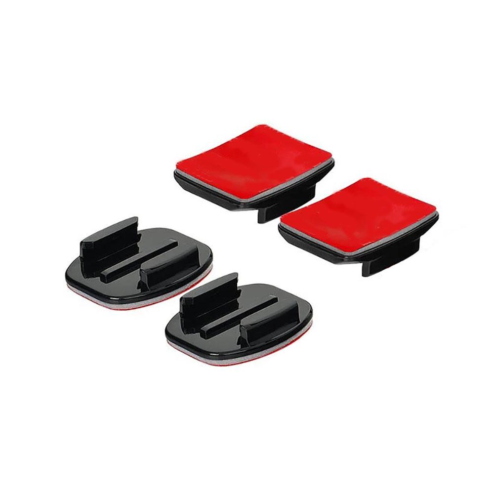 8 шт. Плоские и изогнутые клейкие площадки с липким слоем для GoPro HERO 11/10/9/8/7