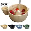Berry Strainer for Fresh Fruit Bowl with Drainage Hole, Self Rinsing Ceramic Bowl, Small Rinse Decorative Colander Vegetable Washing And Serving