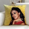 classic singer Aaliyah Cushion Cover Soft  EasyWash Pillow Case  Versatile for Couch Bed Travel and Office