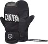 Gloves Mittens Snowboarding Wrist Guard Ski Gloves with Protector Waterproof 5 Finger Inner Logo [TaoTech] Men's Women's (L, Basic/Smikro)