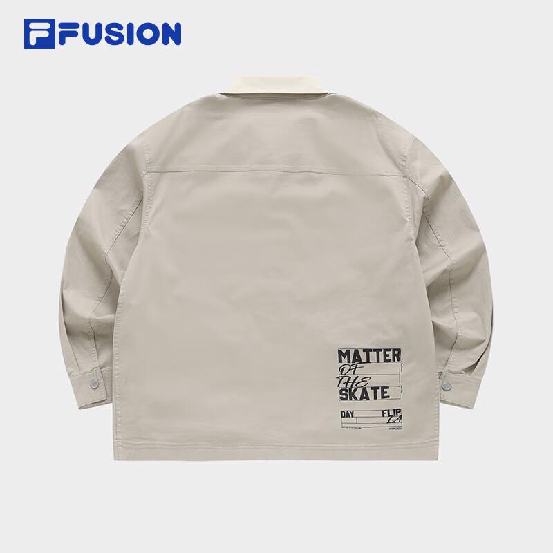 Fila Мужская тканая куртка FUSION с цветными блоками и лацканами